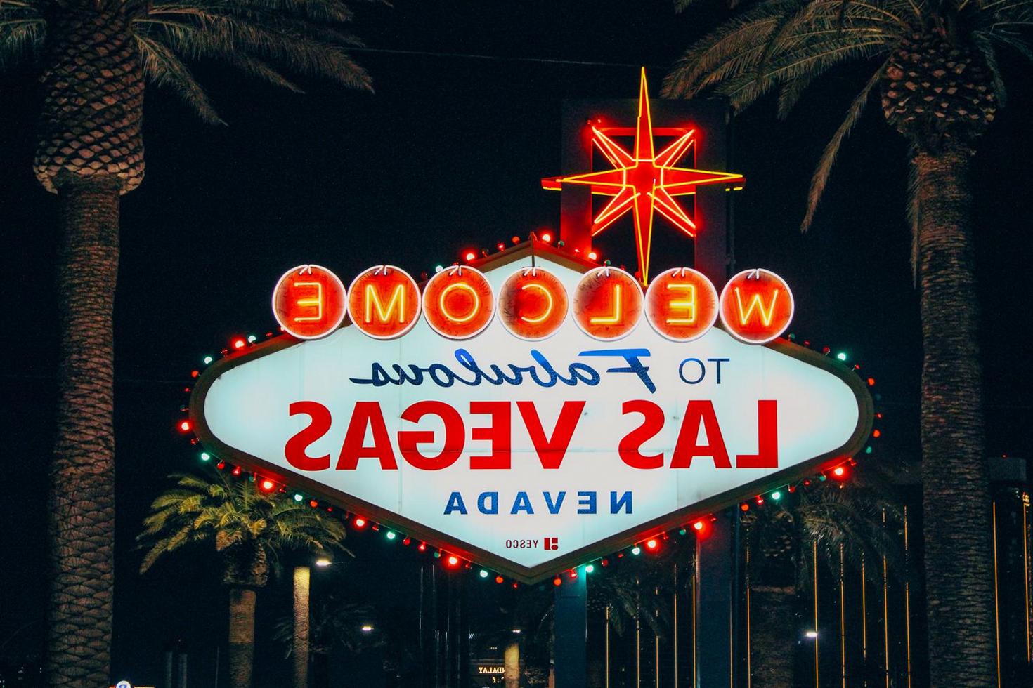 Vegas Sign Night